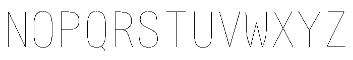 AlpagaVAR CondensedHairline Instance 70d5c7ae Font UPPERCASE