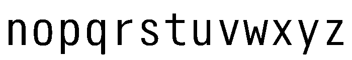 AlpagaVAR CondensedLight Instance A0350d96 Font LOWERCASE
