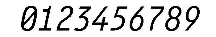 AlpagaVAR CondensedLightItalic Instance Font OTHER CHARS