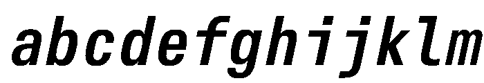 AlpagaVAR CondensedMediumItalic Instance FONT
