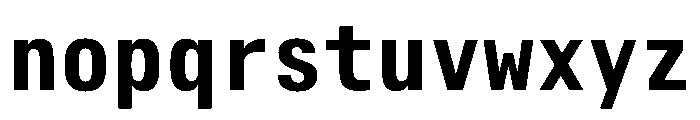 AlpagaVAR CondensedSemiBold Instance 696fc427 Font LOWERCASE