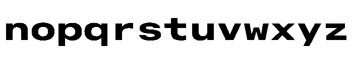 AlpagaVAR ExpandedBold Instance Af94fd39 Font LOWERCASE