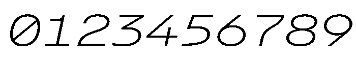 AlpagaVAR ExpandedExtraLightItalic Instance Font OTHER CHARS