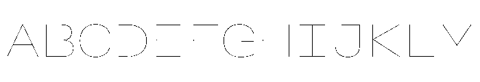 AlpagaVAR ExpandedHairline Instance D87372c5 Font UPPERCASE