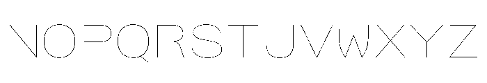 AlpagaVAR ExpandedHairline Instance D87372c5 Font UPPERCASE