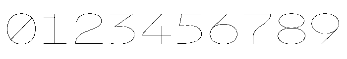 AlpagaVAR ExpandedHairline Instance Font OTHER CHARS