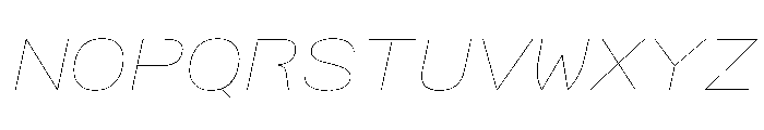 AlpagaVAR ExpandedHairlineItalic Instance 2c0720a8 Font UPPERCASE