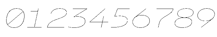 AlpagaVAR ExpandedHairlineItalic Instance Font OTHER CHARS