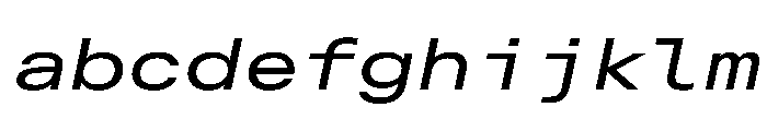 AlpagaVAR ExpandedItalic Instance F84740f6 FONT