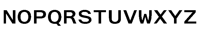 AlpagaVAR ExpandedMedium Instance Font UPPERCASE