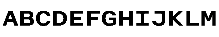 AlpagaVAR ExpandedSemiBold Instance 7eec3bee Font UPPERCASE