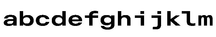 AlpagaVAR ExpandedSemiBold Instance FONT