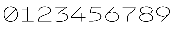 AlpagaVAR ExpandedThin Instance Font OTHER CHARS