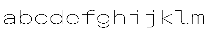 AlpagaVAR ExpandedThin Instance FONT