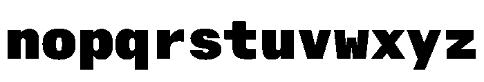 AlpagaVAR ExtraBlack Instance Cf952d73 Font LOWERCASE