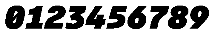 AlpagaVAR ExtraBlackItalic Instance Font OTHER CHARS