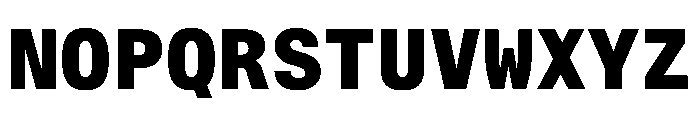 AlpagaVAR ExtraBold Instance Font UPPERCASE