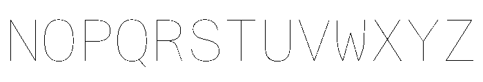 AlpagaVAR Hairline Instance 8e523515 Font UPPERCASE