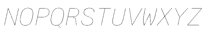 AlpagaVAR HairlineItalic Instance D17ba7c1 Font UPPERCASE