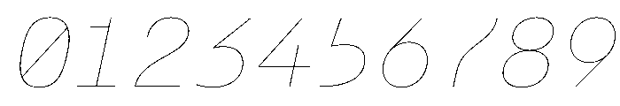 AlpagaVAR HairlineItalic Instance Font OTHER CHARS