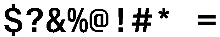 AlpagaVAR Medium Instance Font OTHER CHARS