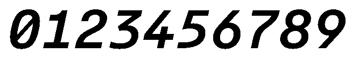 AlpagaVAR MediumItalic Instance Font OTHER CHARS