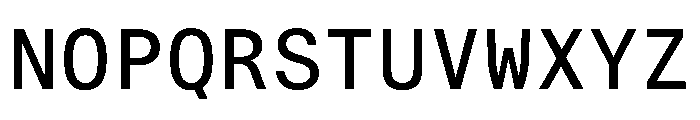 AlpagaVAR Regular Instance Font UPPERCASE