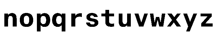 AlpagaVAR SemiBold Instance 44115756 Font LOWERCASE
