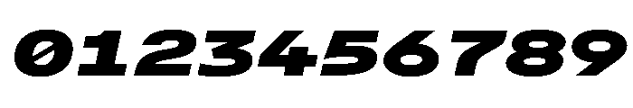 AlpagaVAR UltraExpandedBlackItalic Instance Font OTHER CHARS