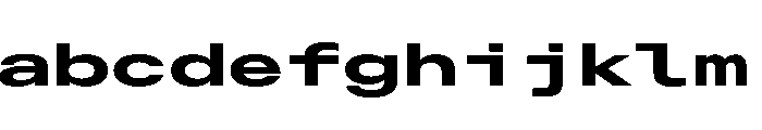 AlpagaVAR UltraExpandedBold Instance 11de0076 FONT