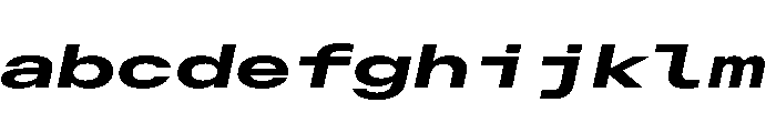 AlpagaVAR UltraExpandedBoldItalic Instance 51ec586b FONT