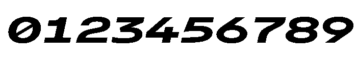 AlpagaVAR UltraExpandedBoldItalic Instance Font OTHER CHARS