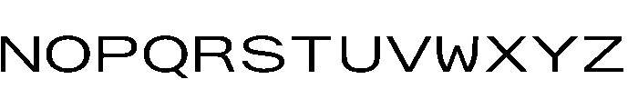 AlpagaVAR UltraExpandedBook Instance Font UPPERCASE