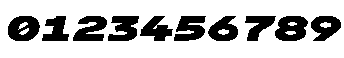 AlpagaVAR UltraExpandedExtraBlackItalic Instance Font OTHER CHARS