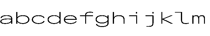 AlpagaVAR UltraExpandedExtraLight Instance FONT