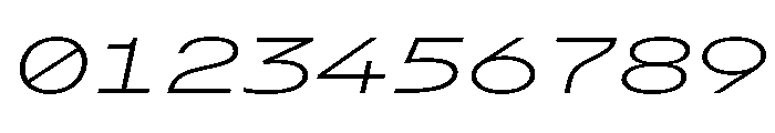 AlpagaVAR UltraExpandedExtraLightItalic Instance Font OTHER CHARS