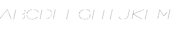 AlpagaVAR UltraExpandedHairlineItalic Instance C32575b5 Font UPPERCASE