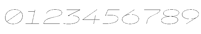 AlpagaVAR UltraExpandedHairlineItalic Instance Font OTHER CHARS