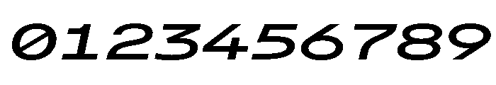 AlpagaVAR UltraExpandedMediumItalic Instance Font OTHER CHARS