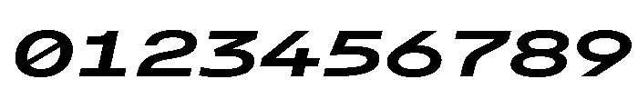 AlpagaVAR UltraExpandedSemiBoldItalic Instance Font OTHER CHARS