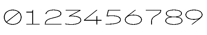 AlpagaVAR UltraExpandedThin Instance Font OTHER CHARS