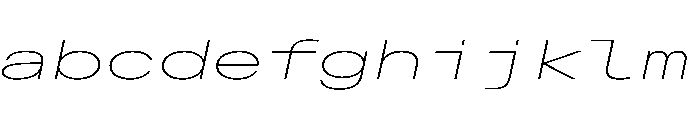 AlpagaVAR UltraExpandedThinItalic Instance 20b5f445 FONT
