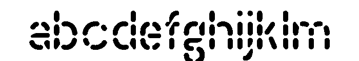 Alpen Stencilrounded FONT
