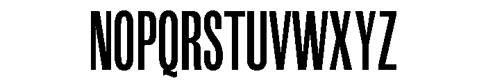 Altissima Condensed Font LOWERCASE