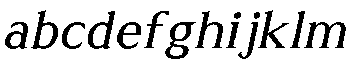 Alvarado RegularItalic FONT