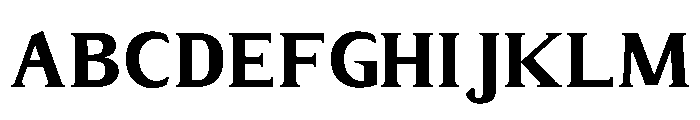 AlvaradoVar Bold Instance Font UPPERCASE