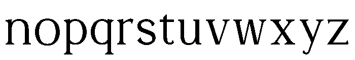 AlvaradoVar Light Instance Font LOWERCASE