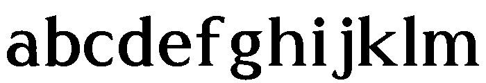 AlvaradoVar Medium Instance FONT