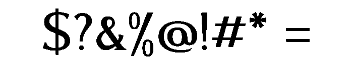 AlvaradoVar Regular Instance Font OTHER CHARS