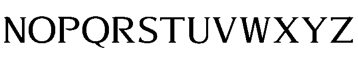 AlvaradoVar Regular Instance Font UPPERCASE